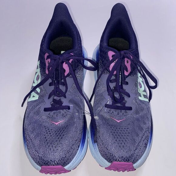 HOKA One One Challenger ATR 7 Women’s Running Shoes – Size 8.5B – Purple & Blue - Picture 2 of 11